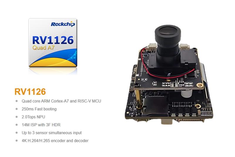 RV1126 IP Camera Module သည် Surveillance ကို နောက်တစ်ဆင့်သို့ ယူသည်။