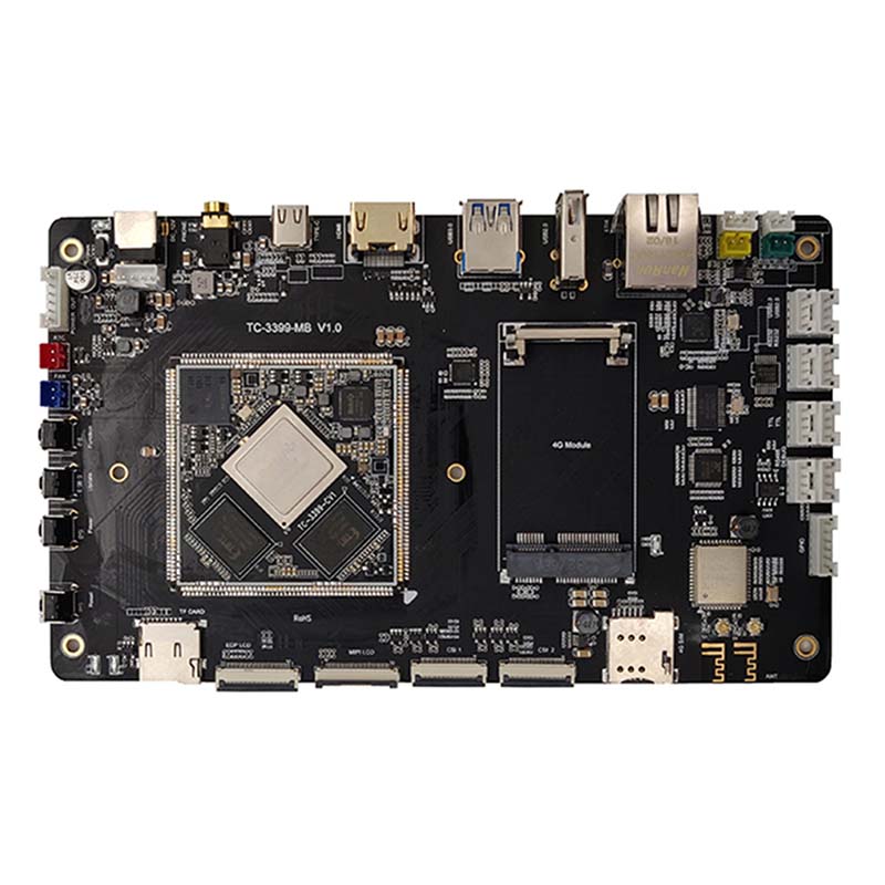 Rockchip RK3399 6 Core 64 Bit ဖွံ့ဖြိုးတိုးတက်ရေးဘုတ်အဖွဲ့